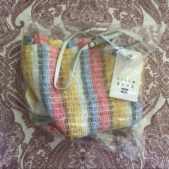 NWT Billabong Keep Your Cool Crop Cami - Picture 6 of 8